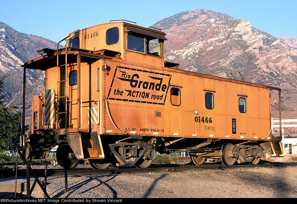 Denver & Rio Grande Western local caboose #1466